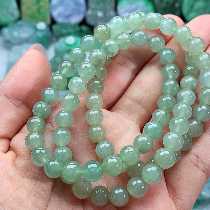 翡翠颈饰未镶嵌元**爷翡翠