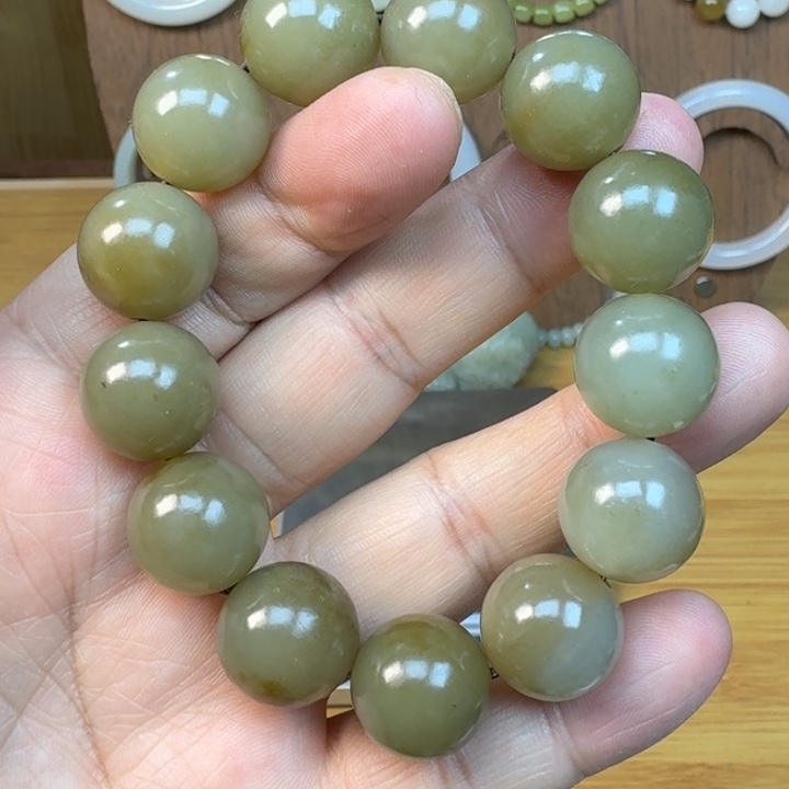 和田玉（糖玉）未镶嵌手串
