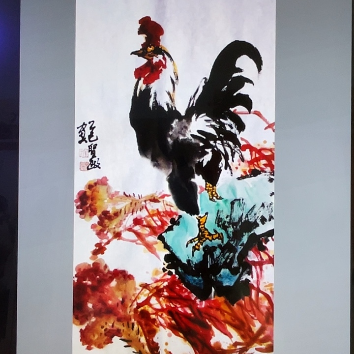 国画张圣敏先生纯手绘作品