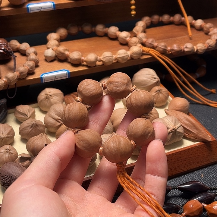 手串/手链橄榄核三花，