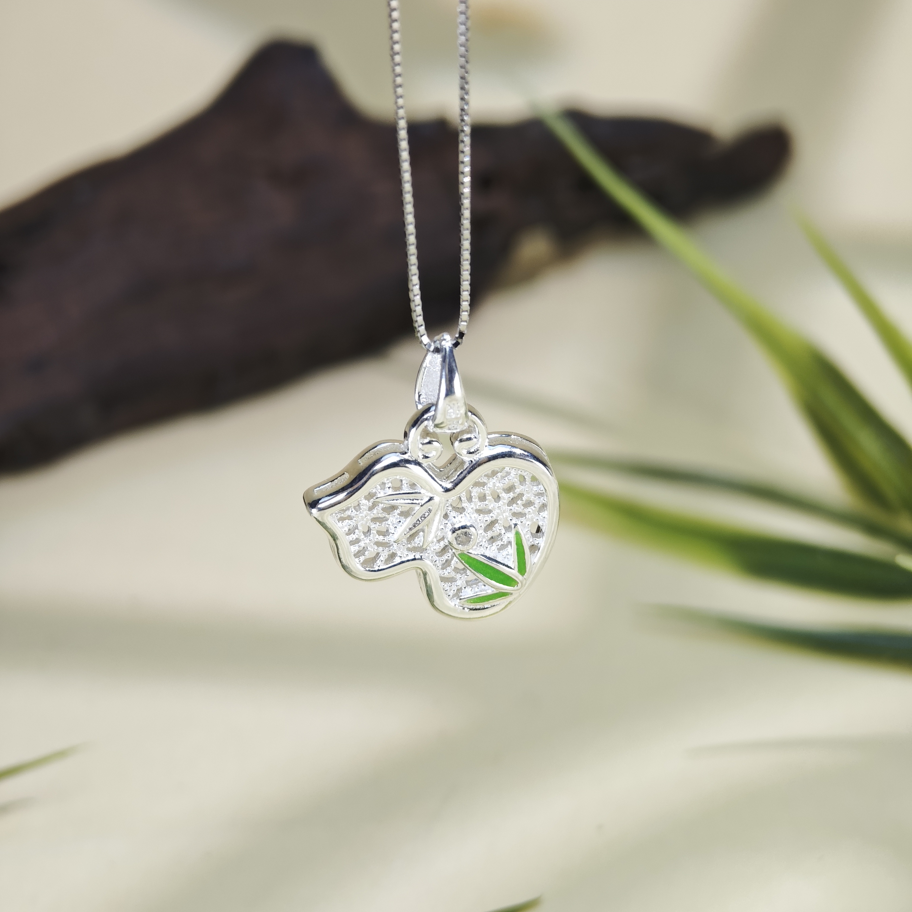 足银银制品 【铭记珠宝】足银吊坠28-DM249H150