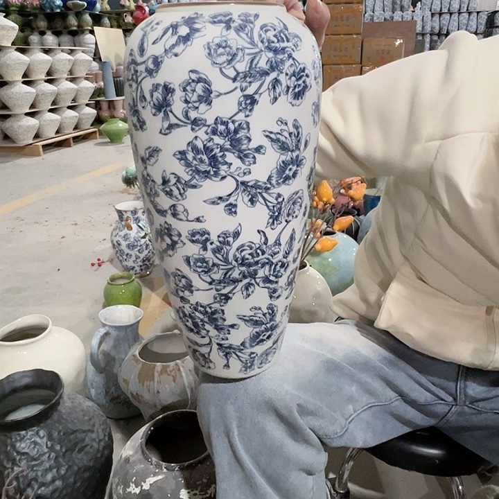 摆件陶景德镇陶瓷花瓶厂家正品