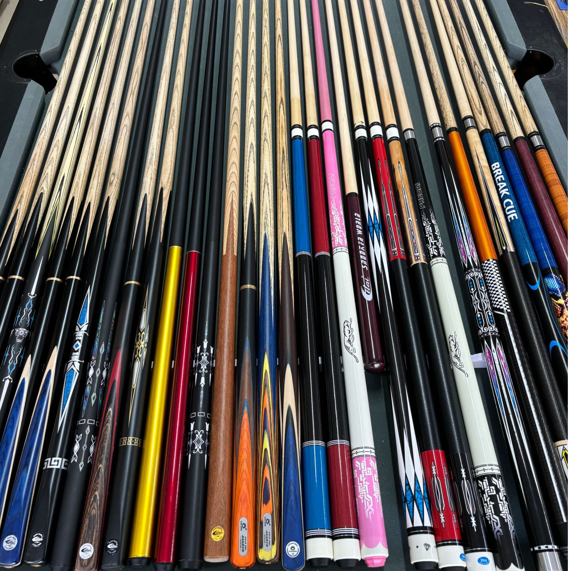 【直播间福利款】球杆杆盒大头小头中头分体通杆