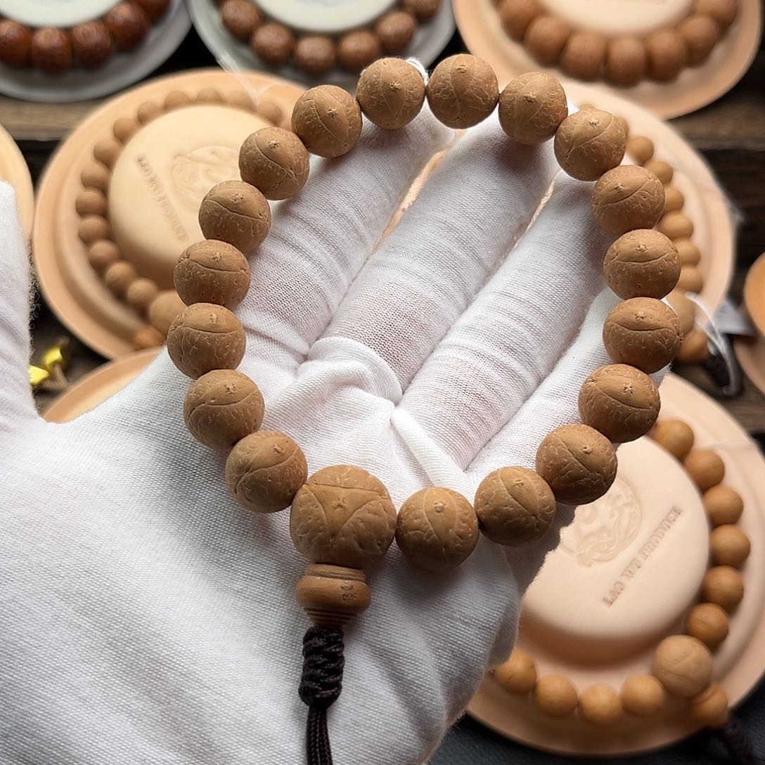 凤眼菩提手串尖货13mm正圆高密度顶级皮质