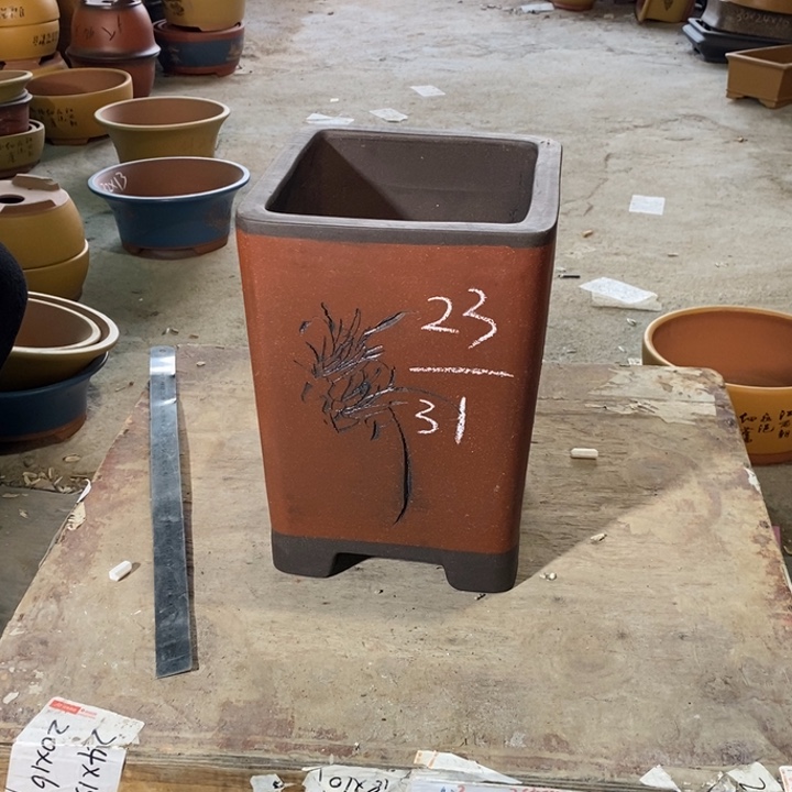 紫砂花盆紫砂紫砂