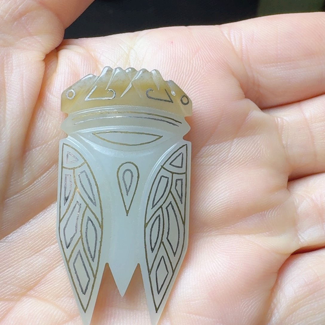 和田玉挂件未镶嵌