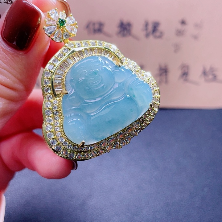 翡翠吊坠(不含链)未镶嵌