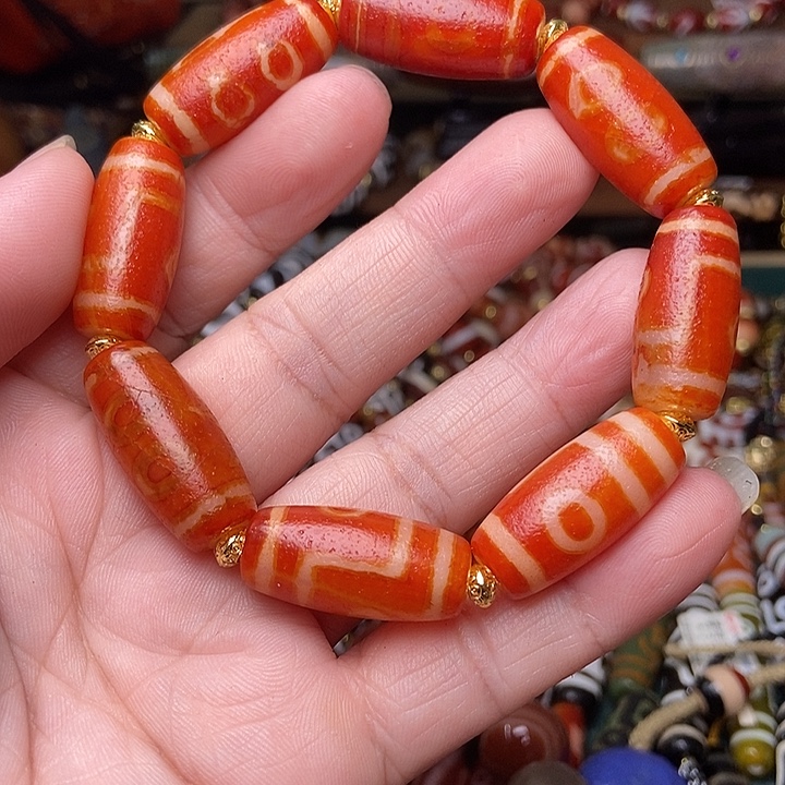 玛瑙/玉髓未镶嵌手链