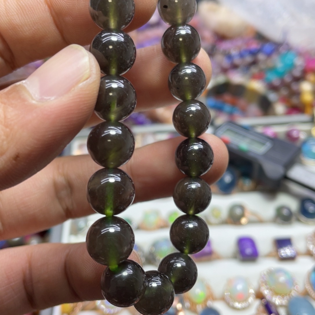 紫晶颈饰银S800镀金镶嵌