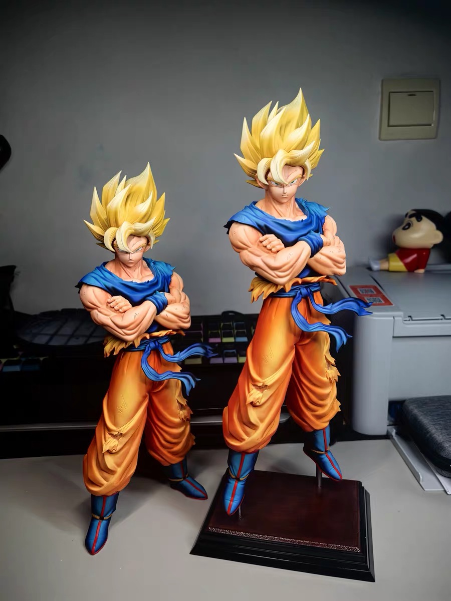 【手办】天天抱胸悟空 6比例 （送站立脚）鸽子翻模龙珠雕像