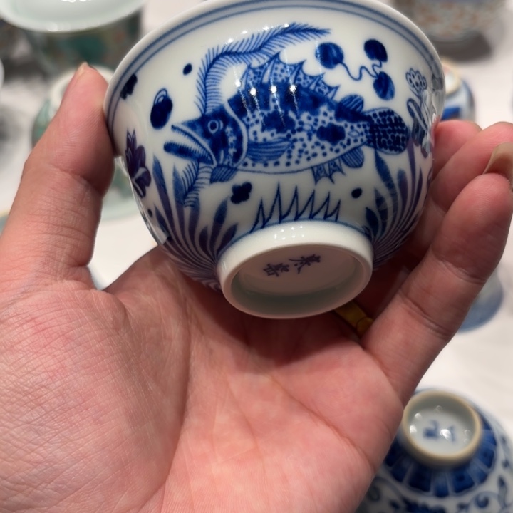 景德镇陶瓷杯子的