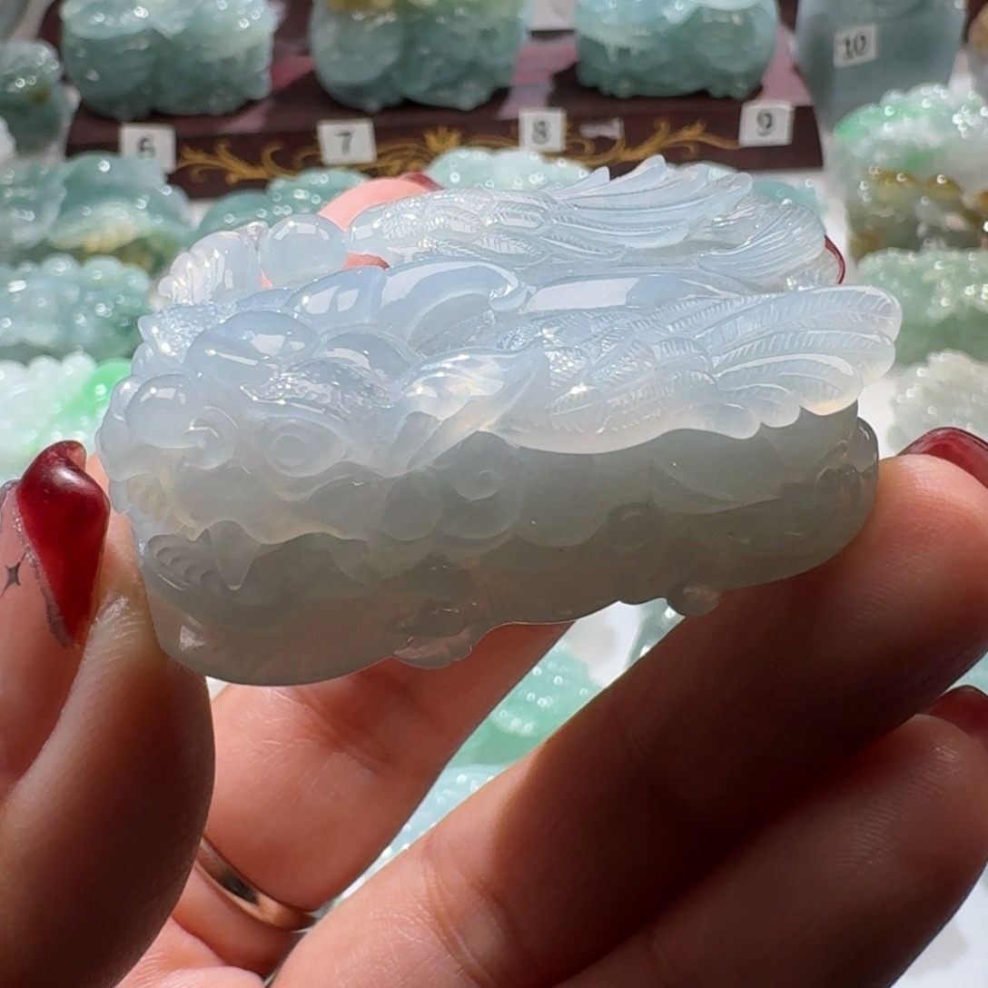 定制翡翠未镶嵌医****趣貔貅