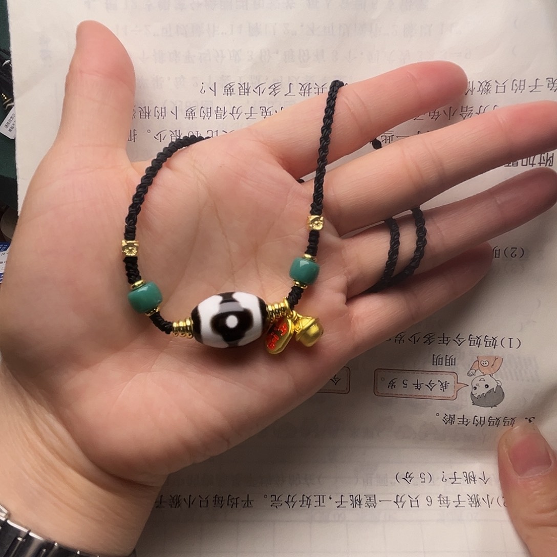 玛瑙/玉髓颈饰合金