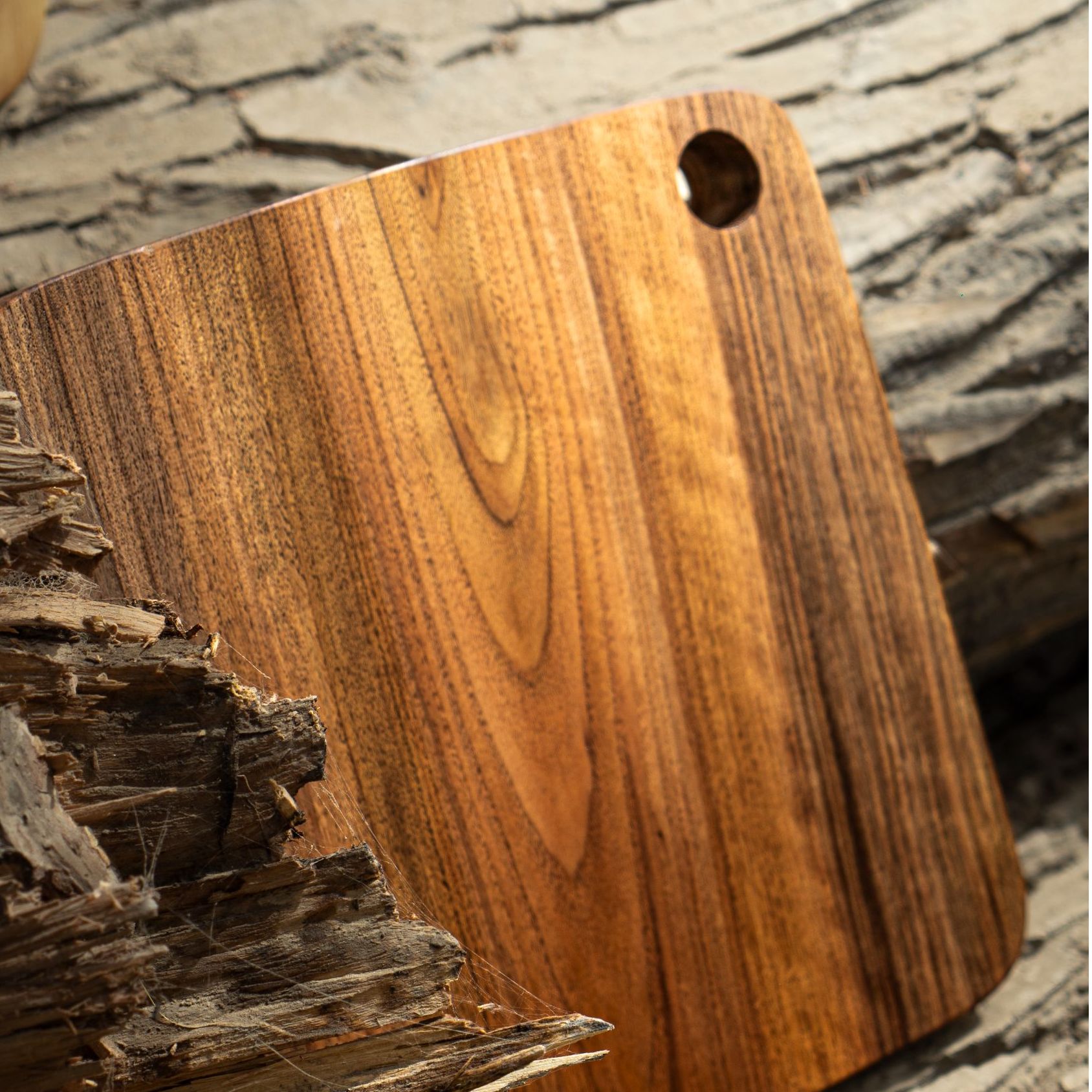 新疆和田核桃木手工菜板砧板水果板无漆无蜡整木实木