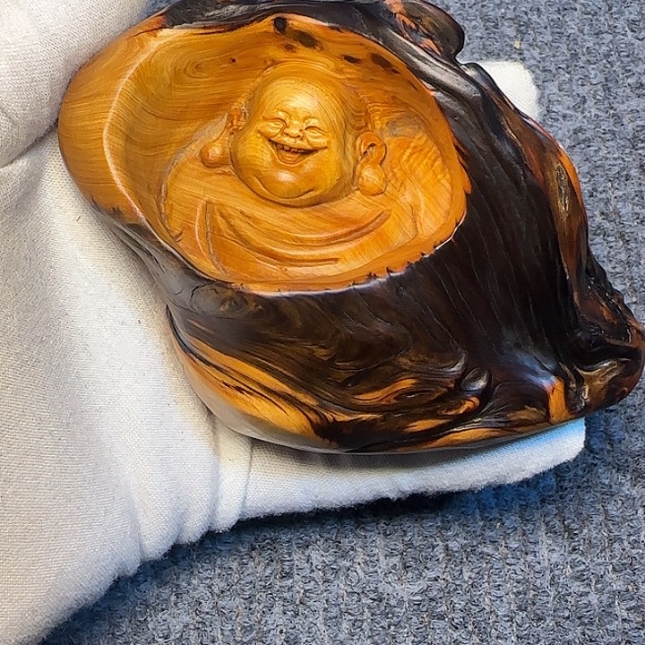 宇***司柏木（崖柏）全陈化老料把件