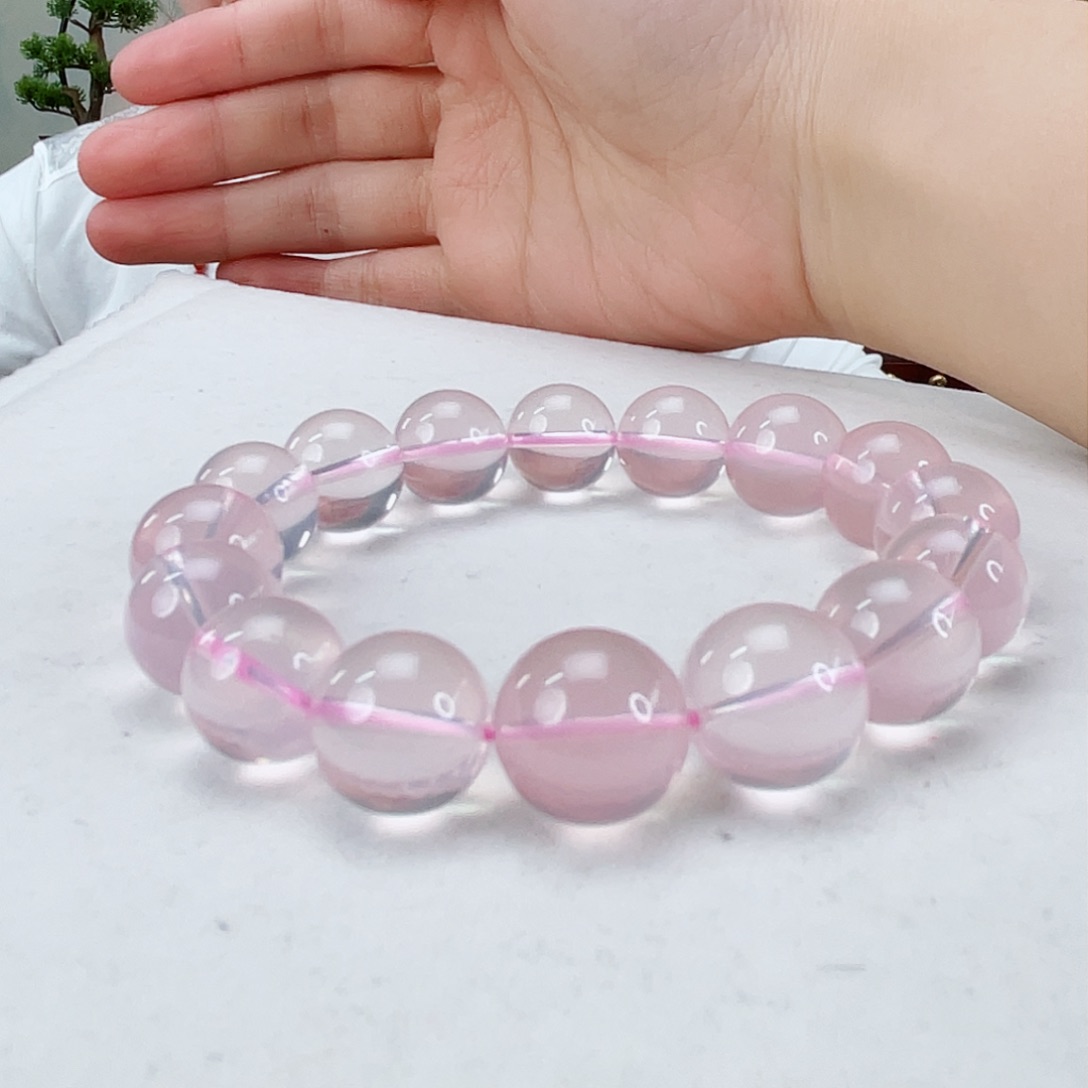 水晶手链未镶嵌水晶13.5