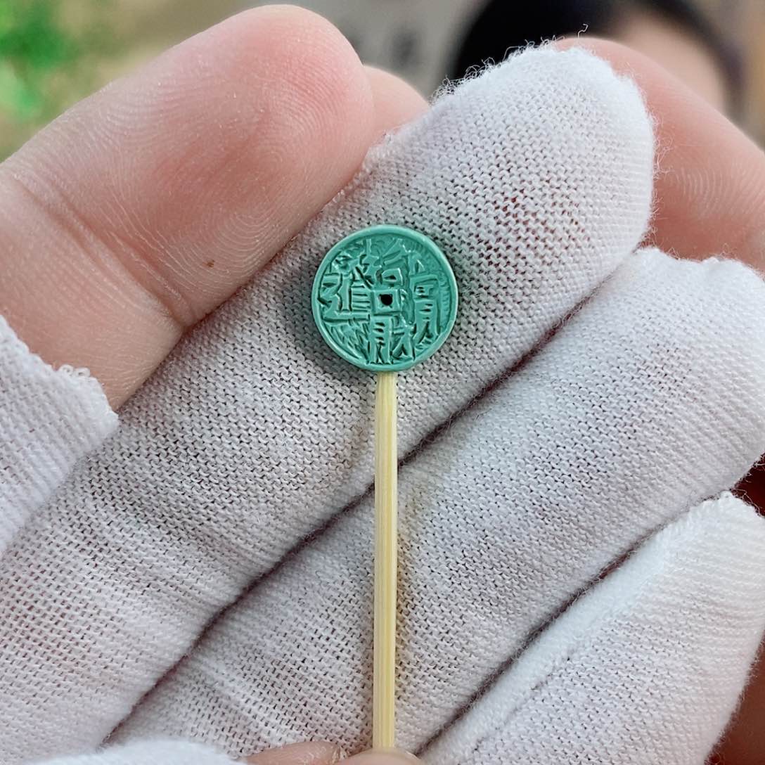 未镶嵌绿松石珠宝奇石