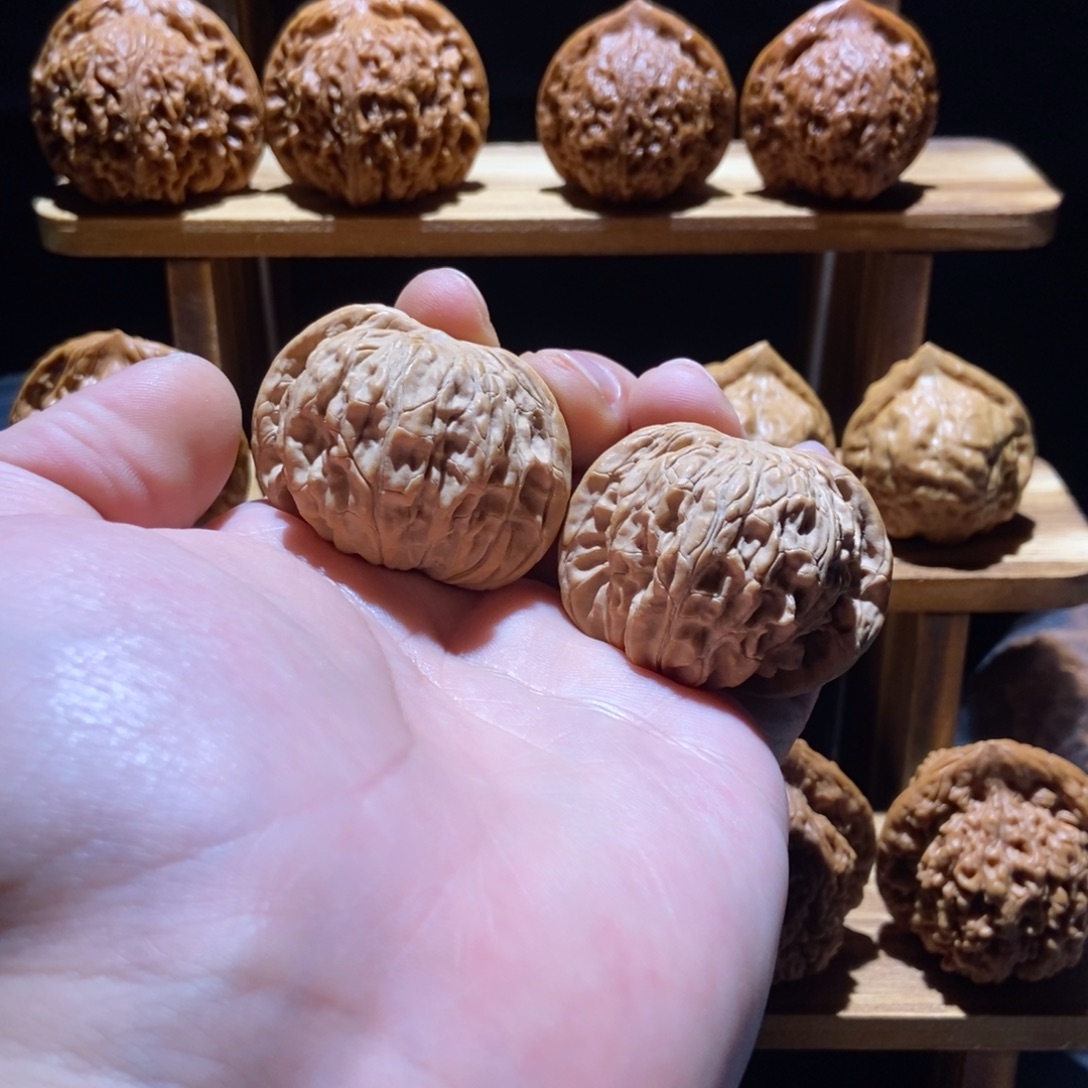 文玩核桃吊坠43磨盘