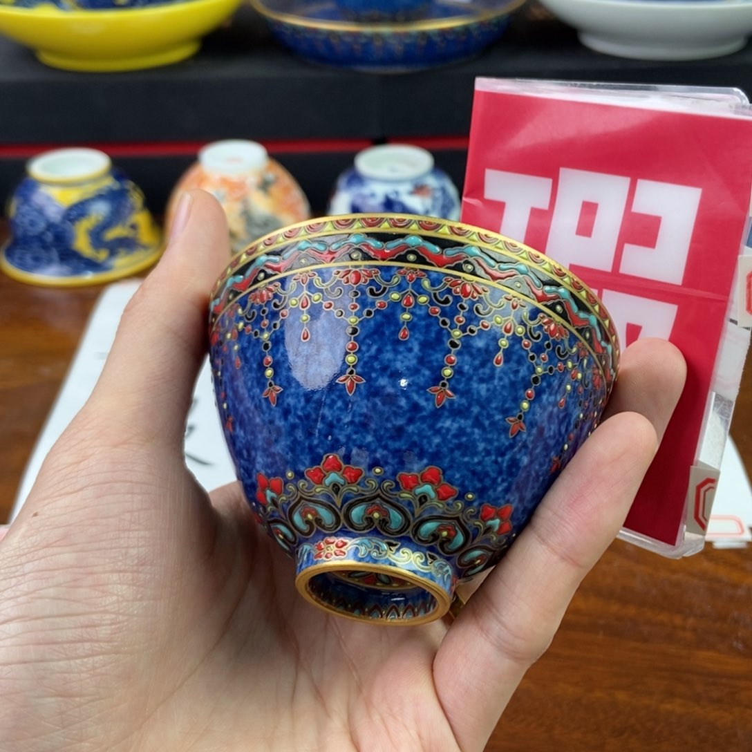 杯景德镇手绘陶瓷艺术