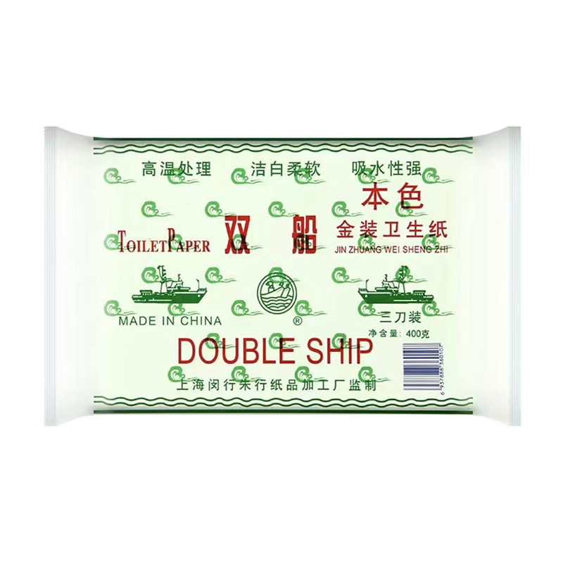 双船卫生纸 400g