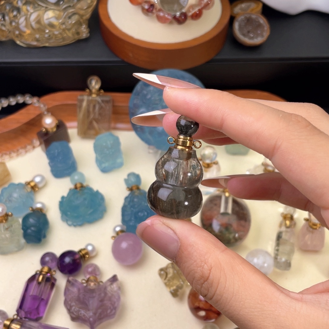 未镶嵌颈饰水晶夏****＊天然水晶吊坠184