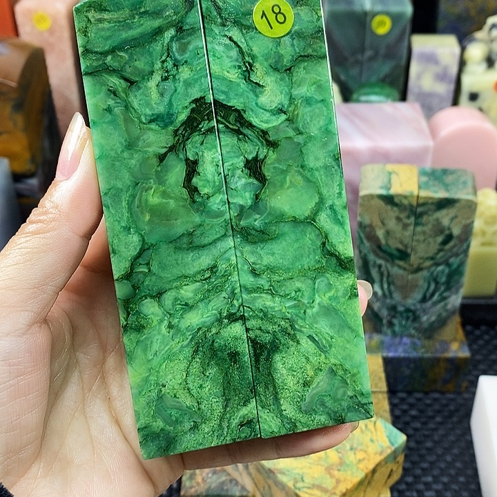 老***备青田石印石广东石头