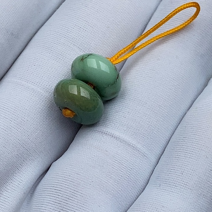 绿松石未镶嵌平安扣