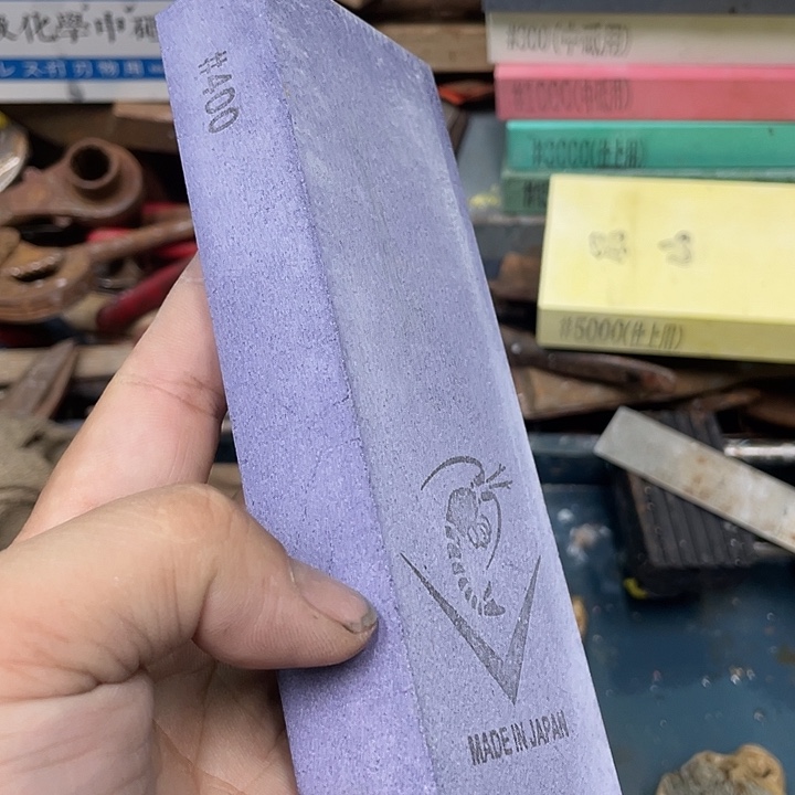 l***g磨刀石下铁快瑕疵好用