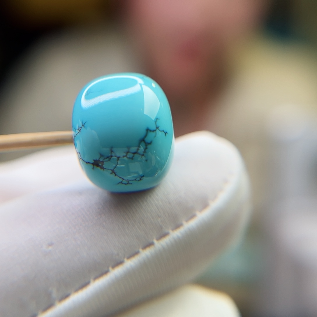 绿松石珠宝奇石未镶嵌14.7