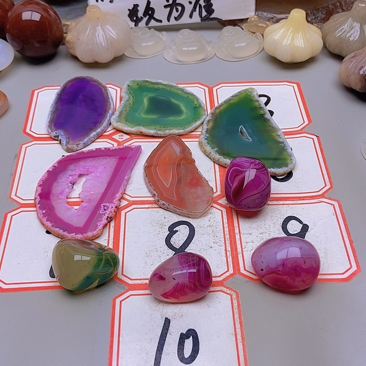 【闪购商品】未镶嵌玛瑙/玉髓珠宝半成品金*琳