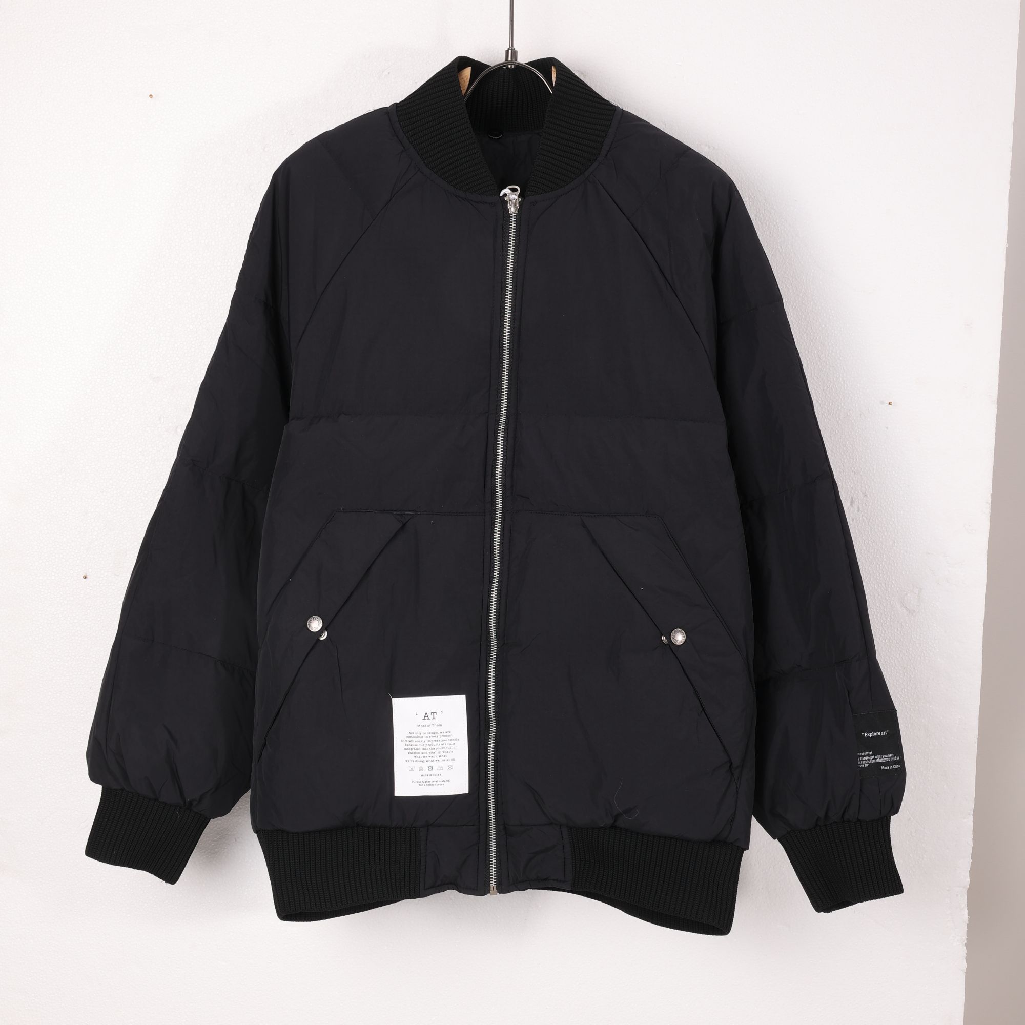 【冯漂亮甄选】M939时尚潮流休闲百搭个性棉衣