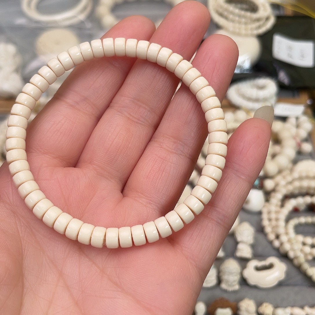 猛犸象牙手串/手链/手镯卡6药片手串