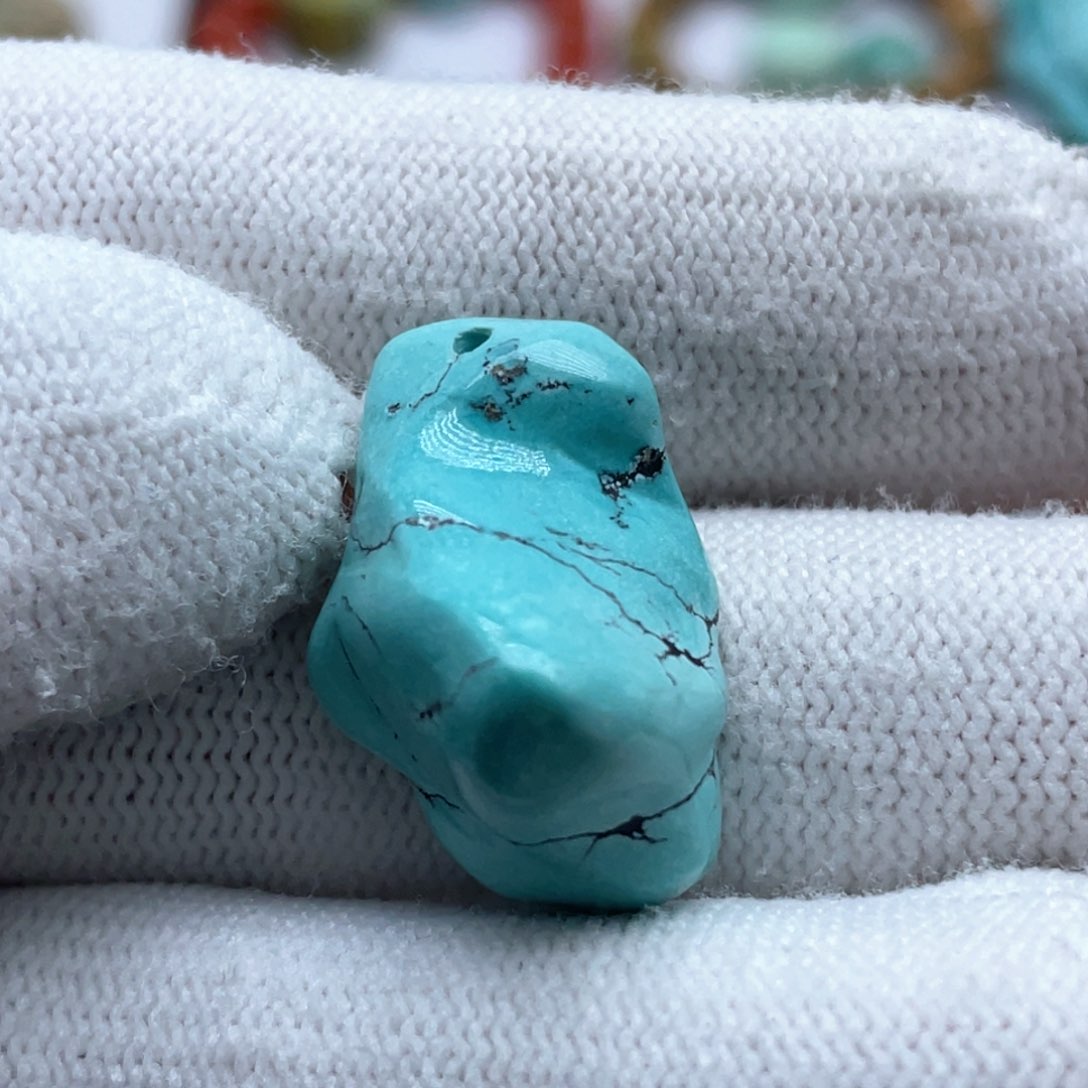 绿松石珠宝奇石未镶嵌