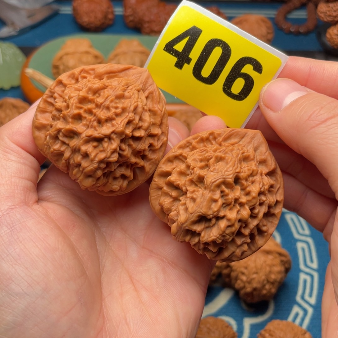 把件文玩核桃46官帽406号