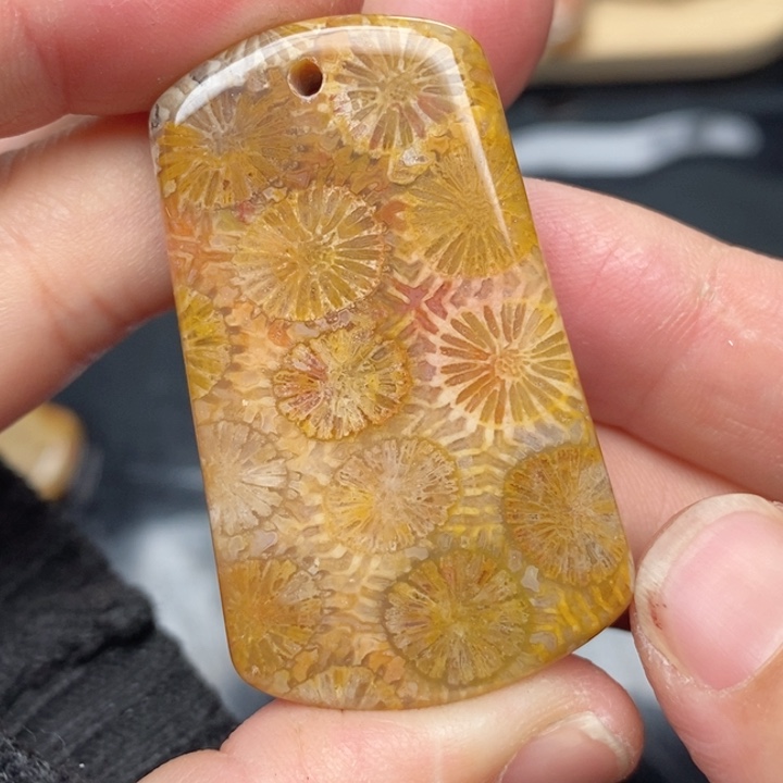 硅化珊瑚（珊瑚玉）手镯未镶嵌