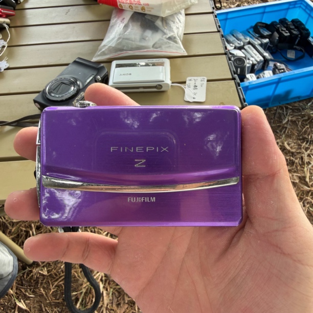 95新 Fujifilm/富士 富士z71 滑盖ccd 冷白皮触摸屏 配件齐全
