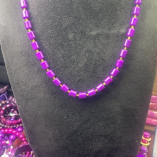 非金属南非老油料直切桶项链D10