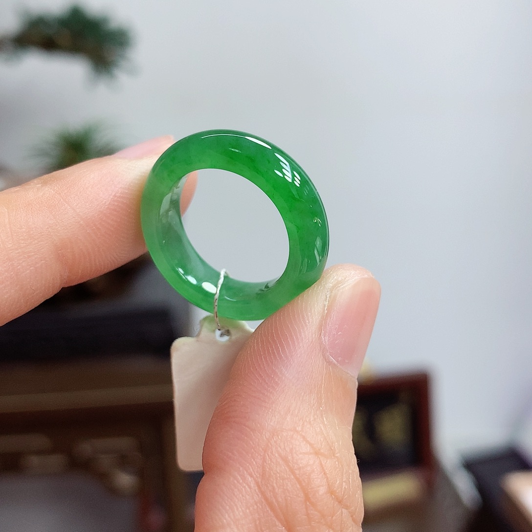 未镶嵌戒指翡翠11号