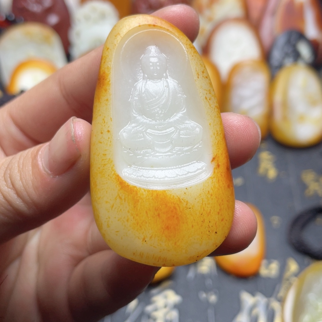 和田玉挂件未镶嵌