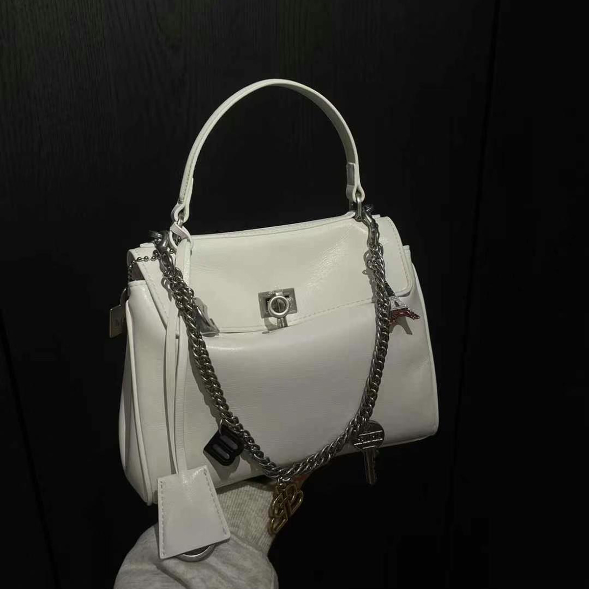 M-71528玛莎时尚链条包手提包女2025新款高级感百搭凯莉包斜挎包