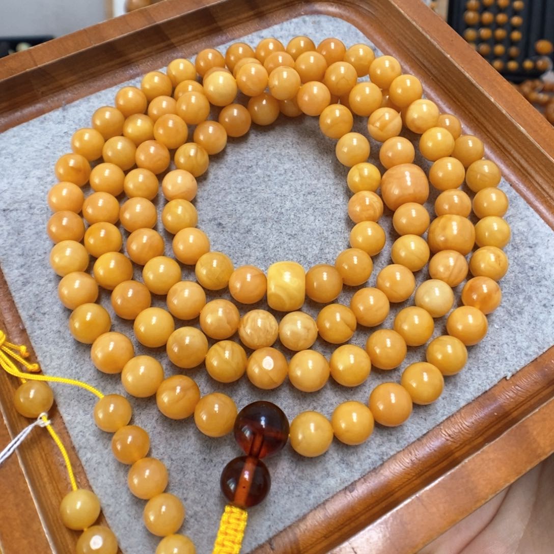 蜜蜡手链未镶嵌蜜蜡