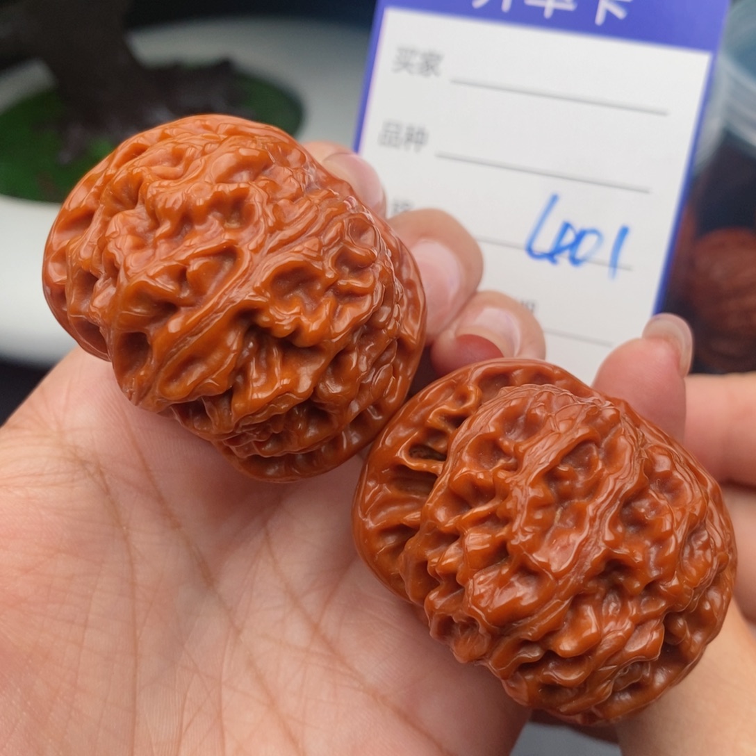 文玩核桃把件45苹果401