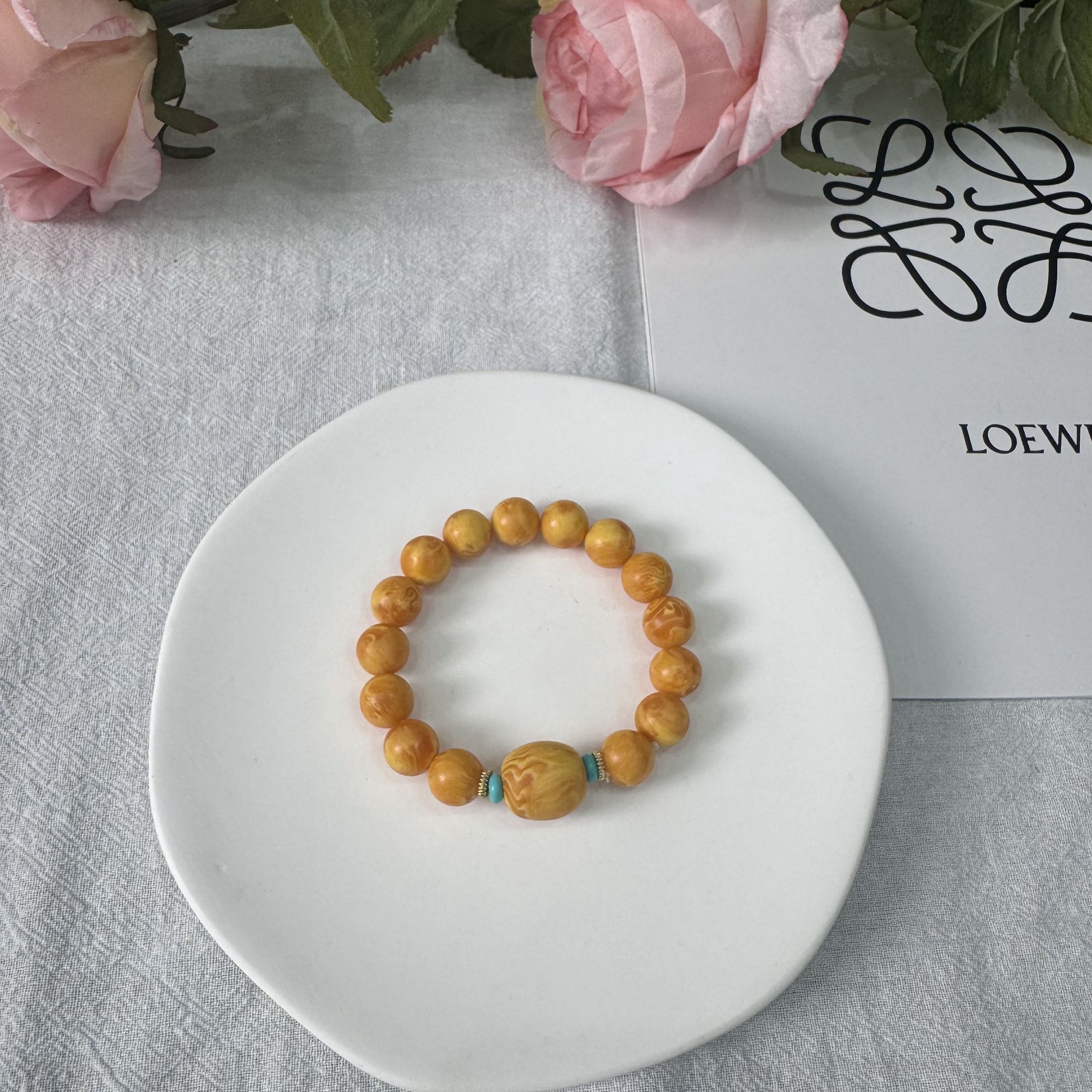 高定珠宝蜜蜡手链12+ZX1004S318