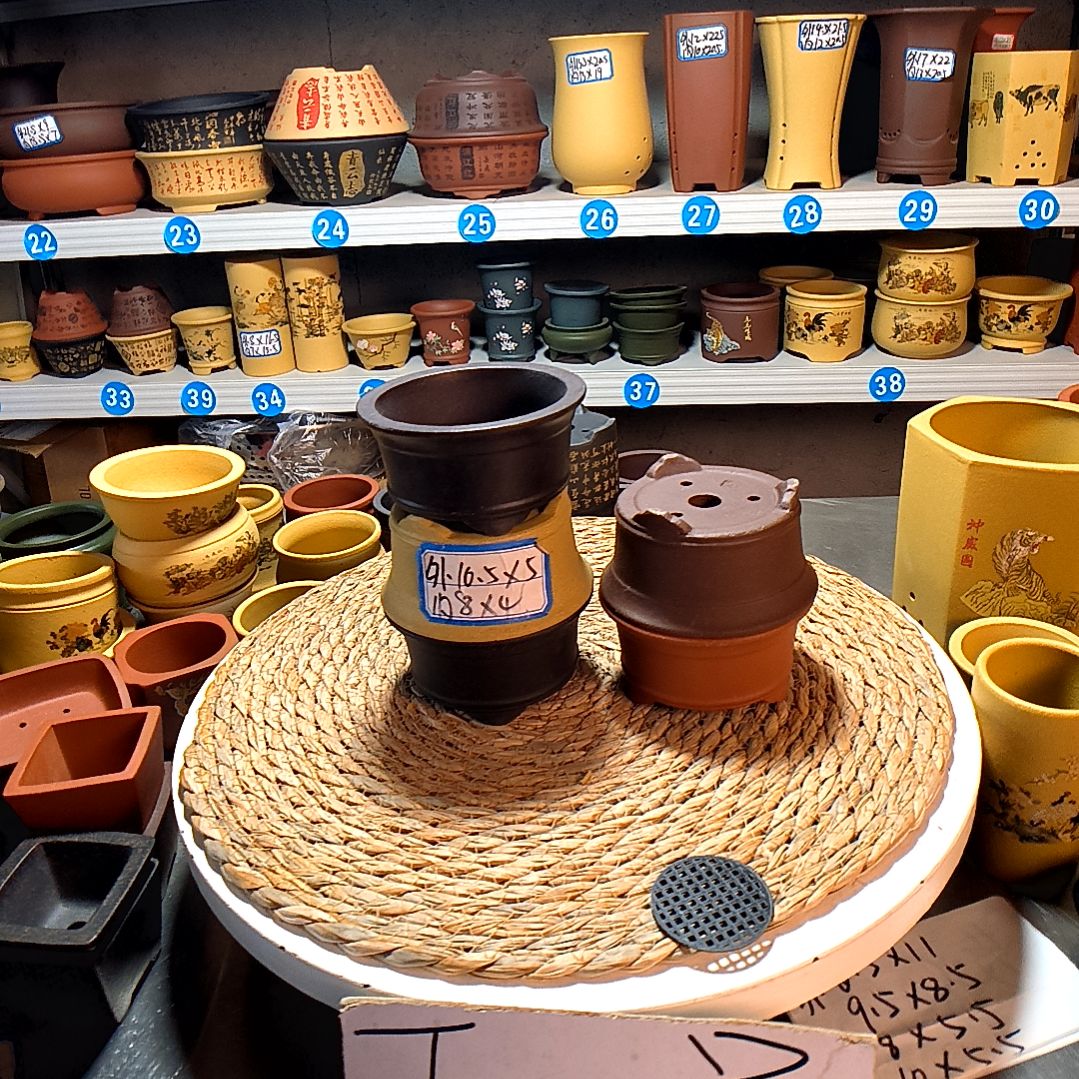 宜兴紫砂紫砂花盆花盆