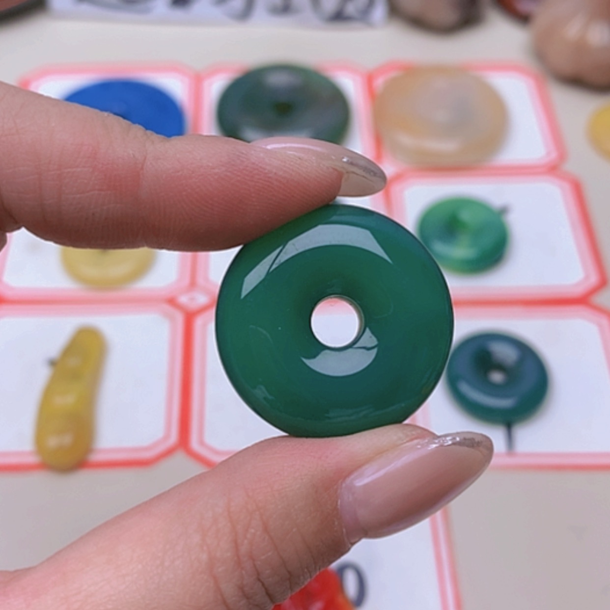 【闪购商品】未镶嵌玛瑙/玉髓珠宝半成品简*