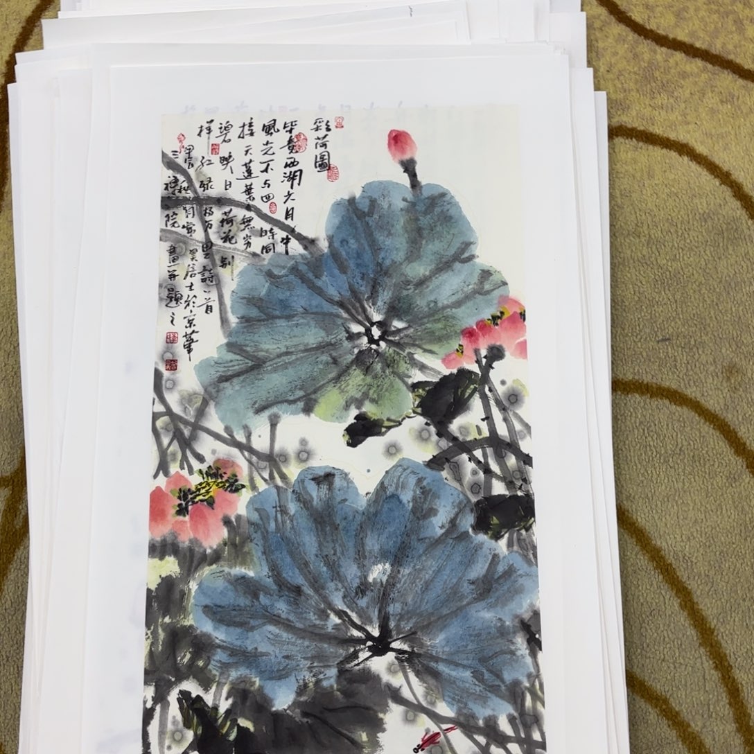 书法展***家李昊二平尺李欣主播