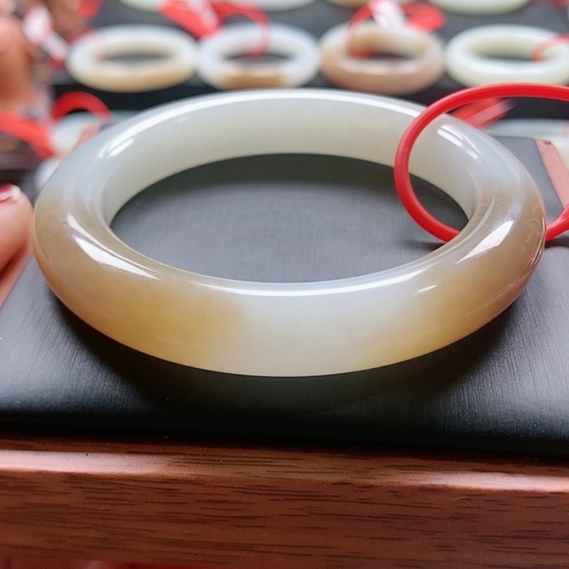 【闪购商品】和田玉55未镶嵌和田玉手镯