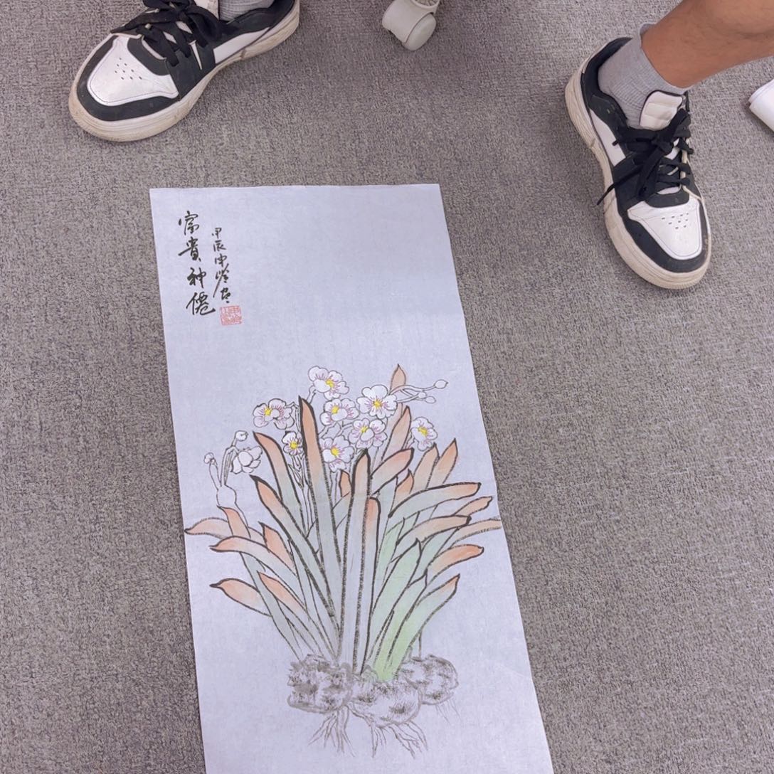 国画国画作品多次