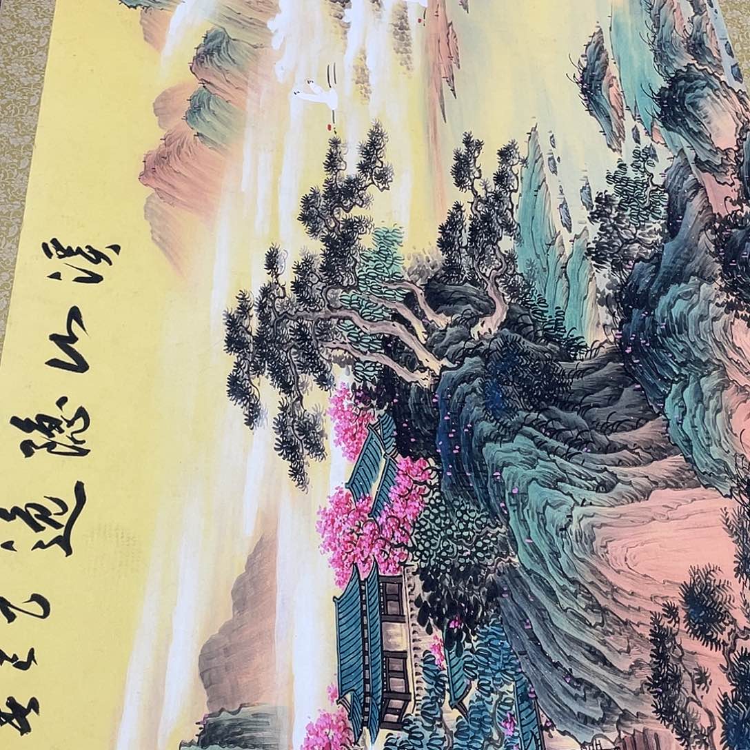 国画老师手笔手绘作品n