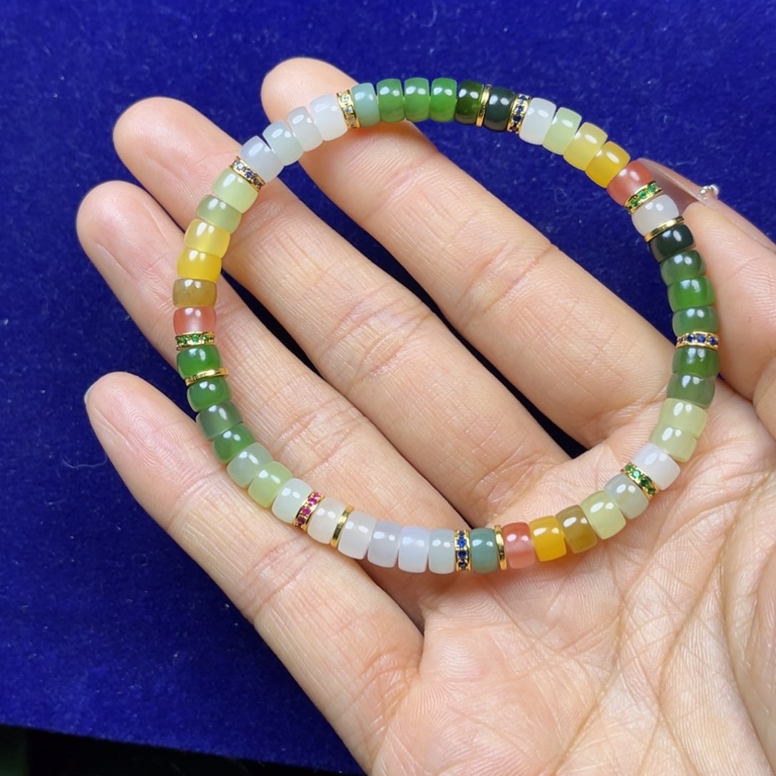 未镶嵌手串和田玉